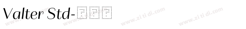 Valter Std字体转换